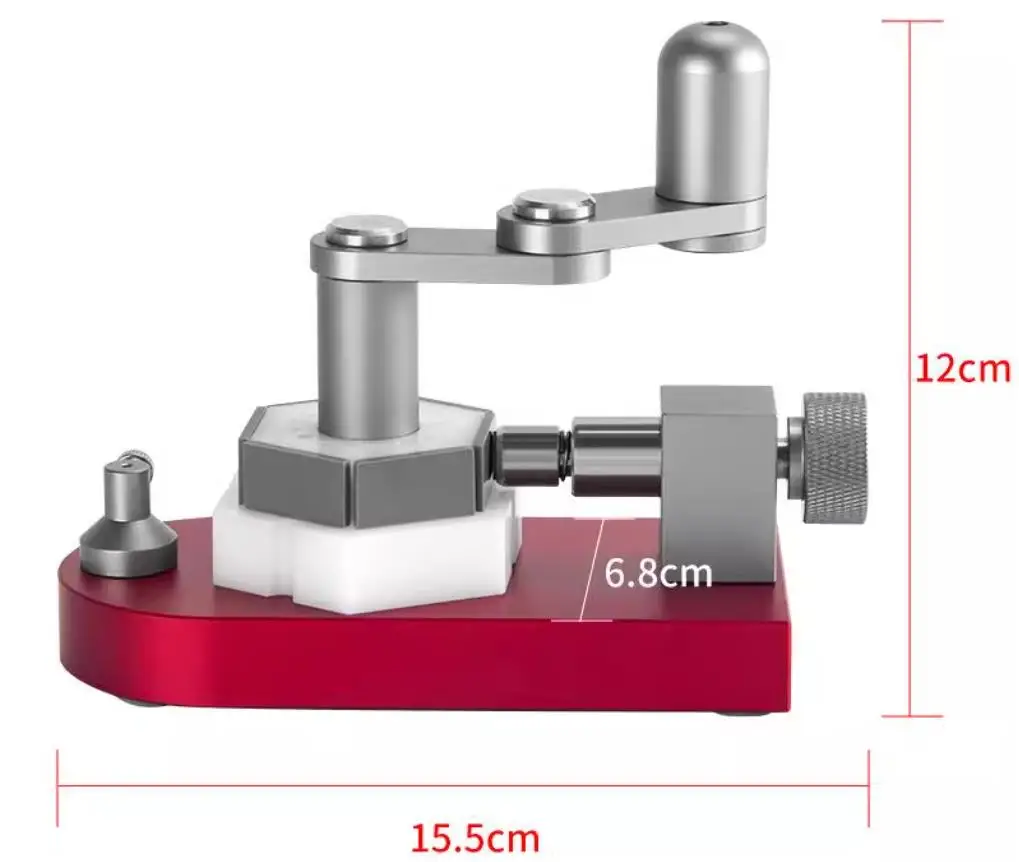 360 Degree Swivel Watch Band Link Remover Tool Set W3038 Adjustable 0.6-1.6mm Pins Watch Bracelet Cotter Pin Screws Repair Tool