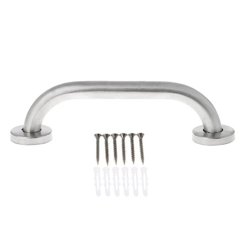 Stainless Steel Bathroom Shower Support Wall Grab Bar Safety Handle Towels