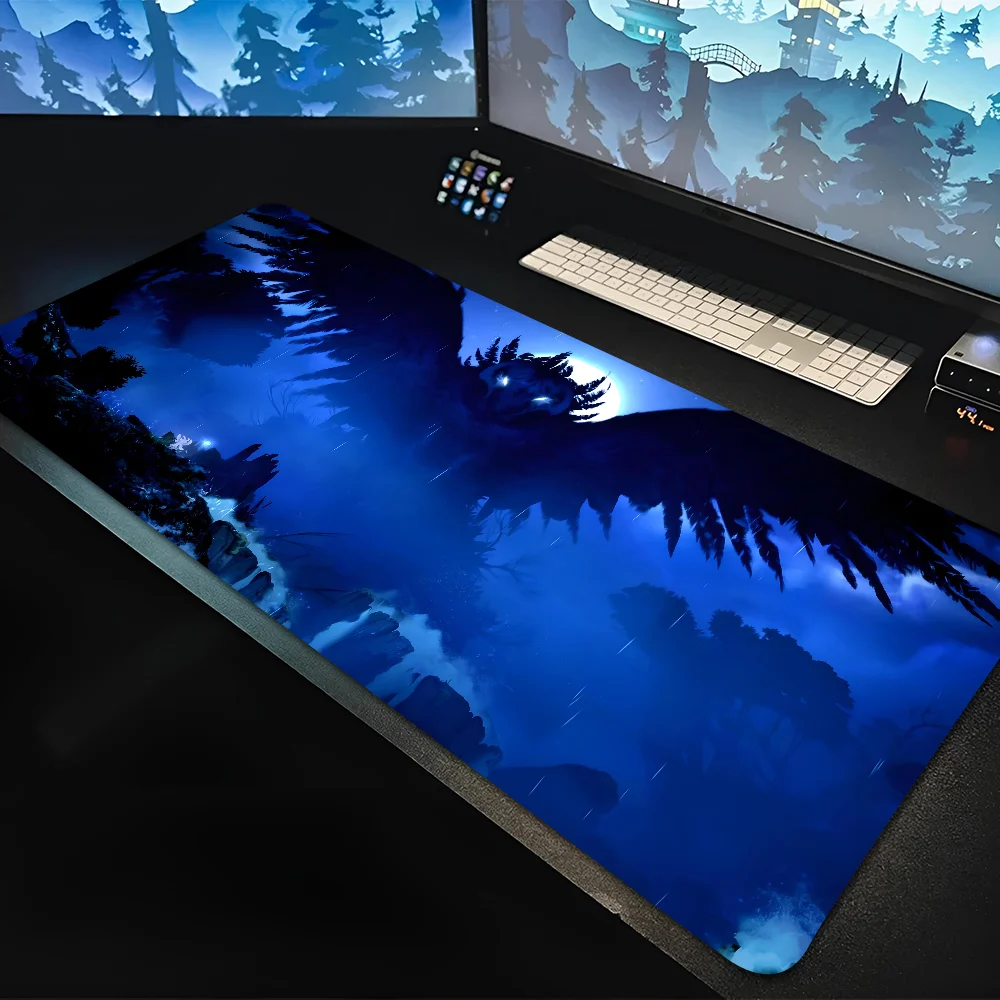 

1pc Ori And The Blind Forest's Non-slip Mouse Pad Suitable For Office Computers Laptops E-sports Game Desk Mats XXL Keyboard