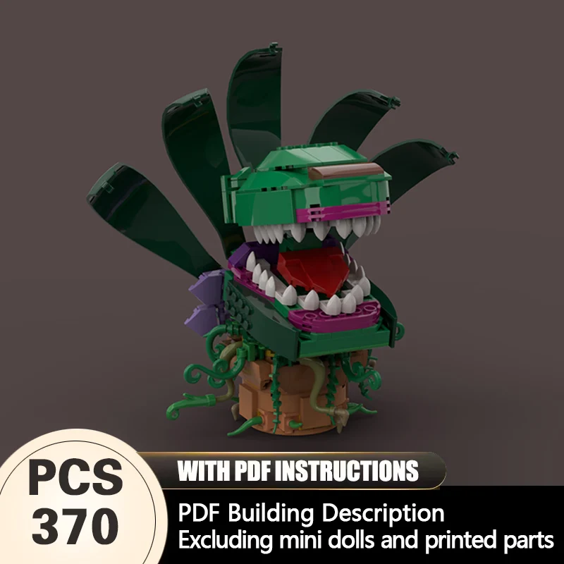 

Creators Plant Series Model MOC Building Bricks Potted Flower Modular Technology Gifts Holiday Assemble Children Toys Suit