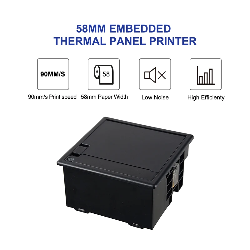Cashino CSN-A5 Mini Panel Embedded Thermal Printer 58mm for Safety Equipment