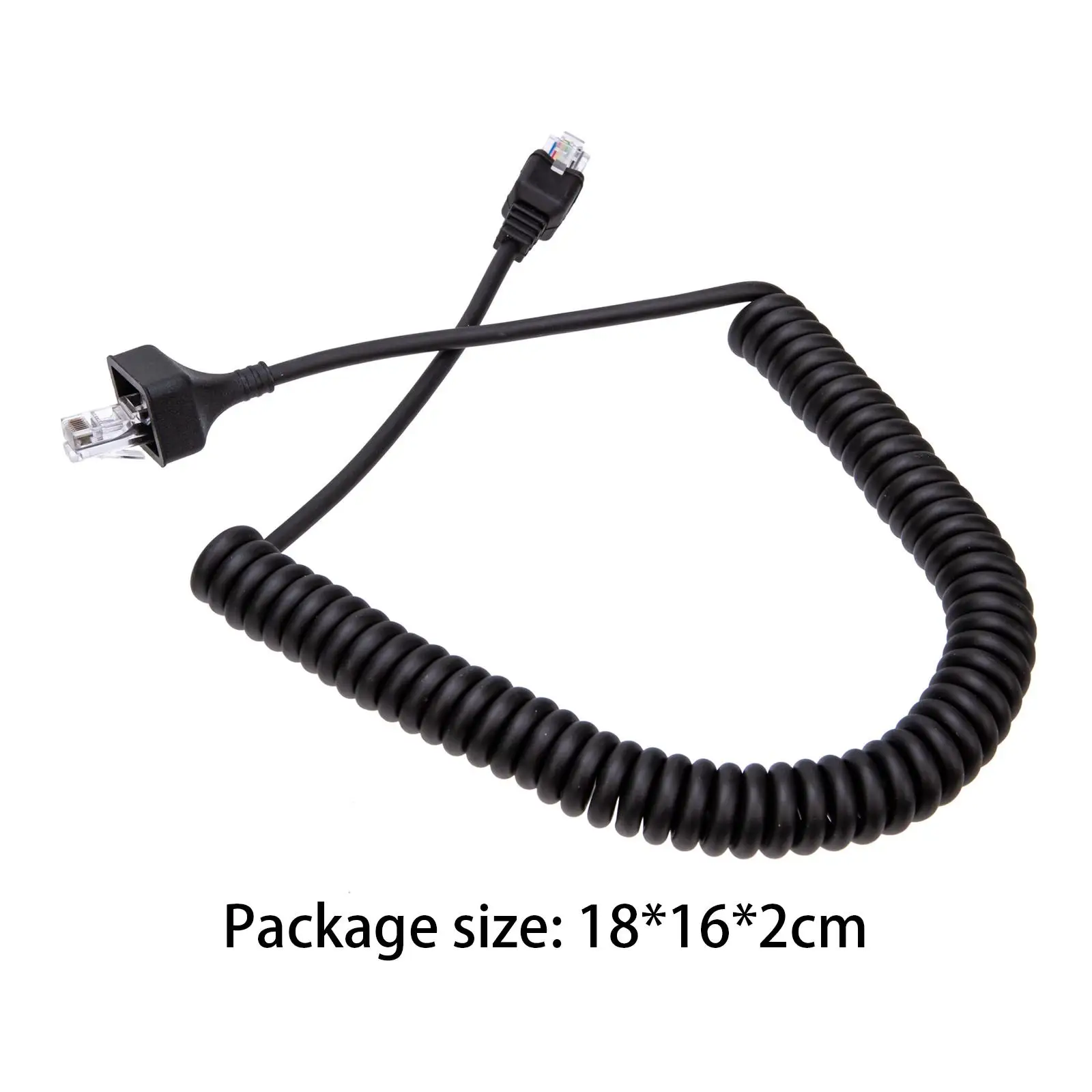 

Professional 8 Pin Radio Mic Cable Extendable High Toughness Microphone Cord for Kmc-30 Kmc-28A MC-59 Replacement Repair