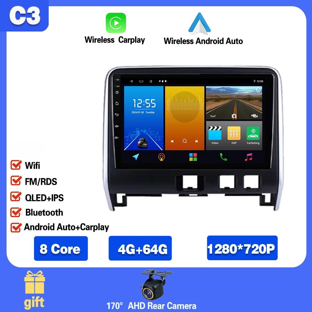 Android 15 Car Radio for Nissan Serena 2016-2019