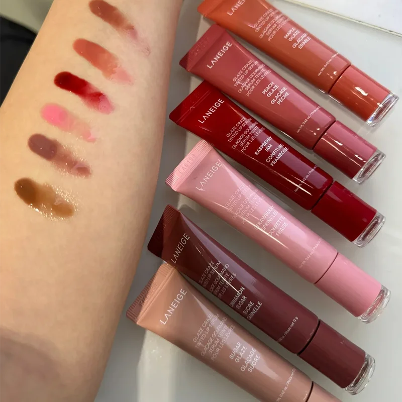 دونات ملمع الشفاه ترطيب غير دهني ملمع الشفاه التجاعيد تليين بلسم الشفاه ترطيب ممتلئ الشفاه ملمع الشفاه للشفاه العارية يقطر #1