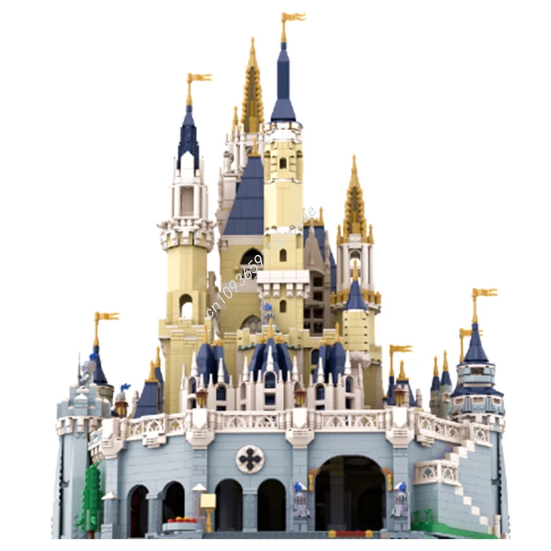 

10904pcs MOC Perfect castle Disneying Display Ready Collector Edition Educational Building Blocks Toy Christmas Gift for Kids