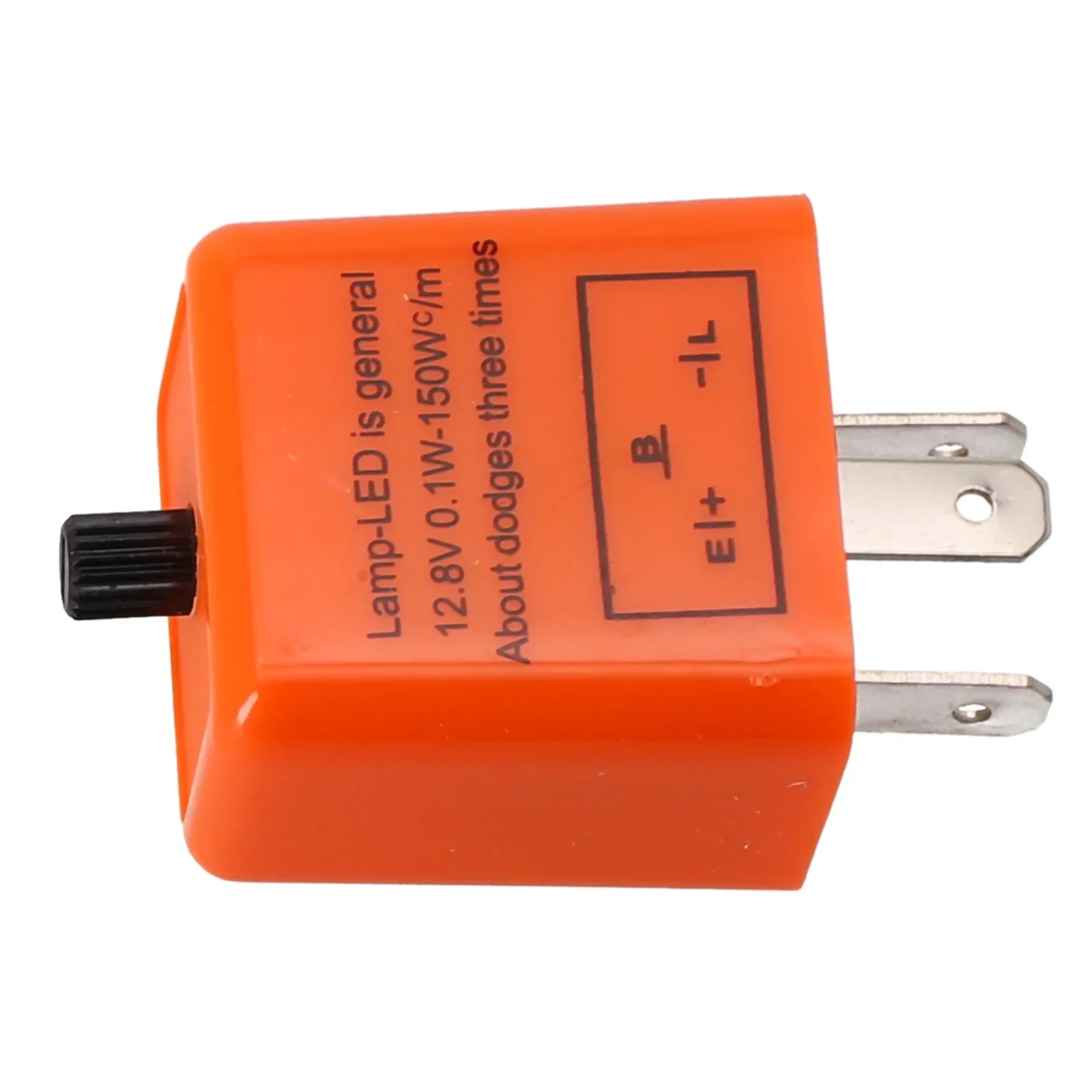 3pin Motorcycle LED Flasher Relay Adjustable Frequency Square Flashing Flasher Motorcycle Led Lights Turn Signal Indicator 12V