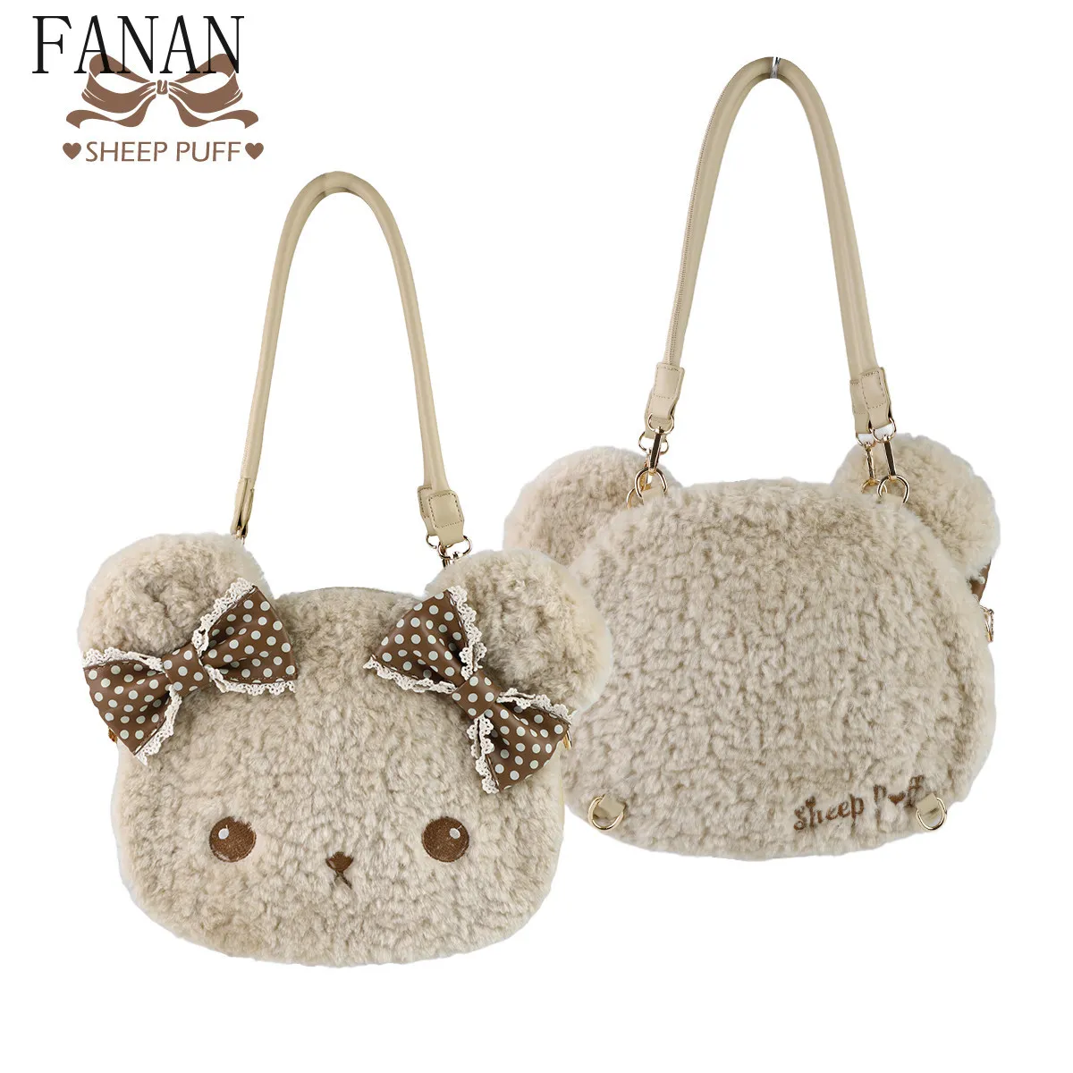 

Lolita Bag Cute Sweet Casual Handbags Femme 2026 New Tote Shoulder Bags for Women Fashion Women's Handbags