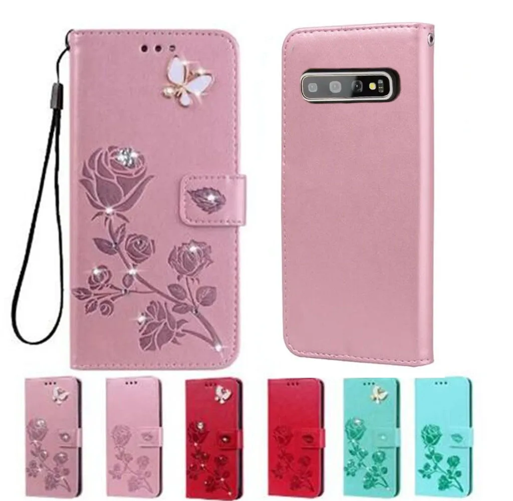 Leather Wallet Flip Case For Samsung Galaxy S10 4G 6.1