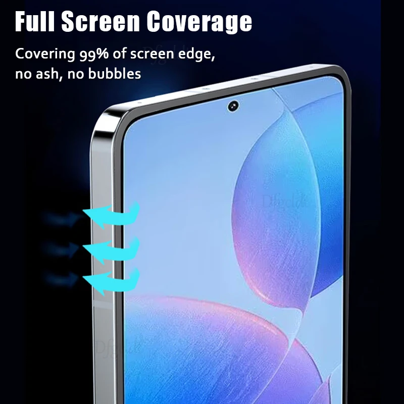 One-click Installation Screen Protectors For Xiaomi Redmi K70 K60 K50 Ultra K70E K60E HD Tempered Glass For Redmi Note 10 9 Pro