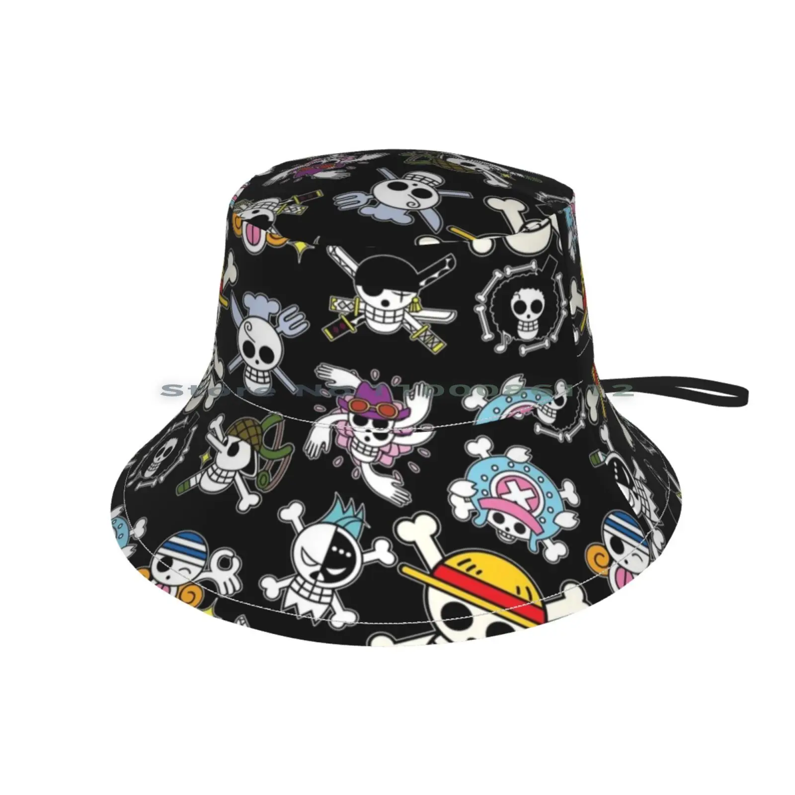 Pirate Flag Pattern Beanies Knit Hat Shonen Anime Manga Luffy Zoro Usopp Nami Franky Nico Robin Chopper Pirate Bounty Jolly