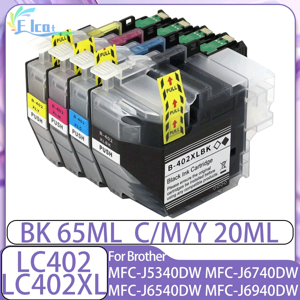 

LC402 LC402XL LC-402 LC-402XL ink Cartridge 402 Compatible For Brother MFC-J5340DW MFC-J6740DW MFC-J6540DW MFC-J6940DW Printer