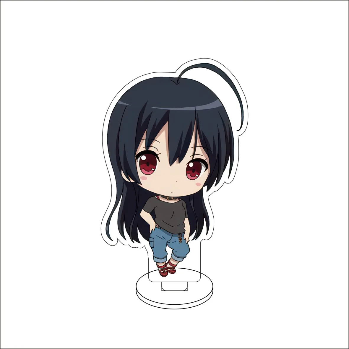 10 سنتيمتر أنيمي الحب Chunibyo الأوهام الأخرى الشكل حامل نموذج تاكاناشي ريكا/نيبوتاني شينكا لطيف زخارف مكتب الدائمة علامة الهدايا