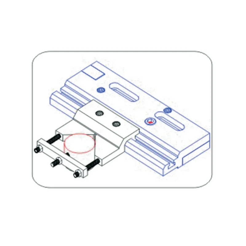 WireEDM Vise XYZ Axis Adjustable (vise and parts) VIS685