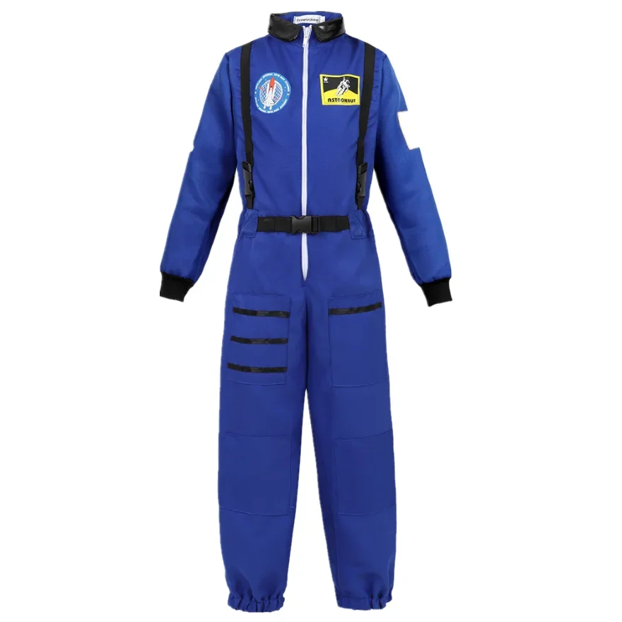 Kind Astronaut Kostüm Kleinkind Teen Kind Raumfahrer Overall Raum pilot Flug Rollenspiel Anzug Jungen Mädchen verkleiden Kostüme