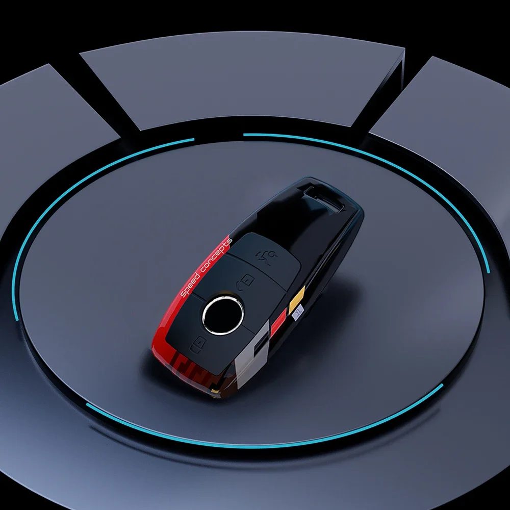Carbon Fiber Car Remote Key Cover Case Shell For Mercedes Benz A C E S G GLS CLA Class W213 W177 W205 W222 X167 W176 AMG Accesso 4
