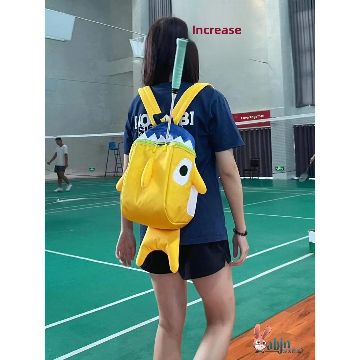 

Outdoor Badminton Bag ex oulder Travel Bapa Lightweight Cute ark Design Sports Gear for Fans And Fitn
