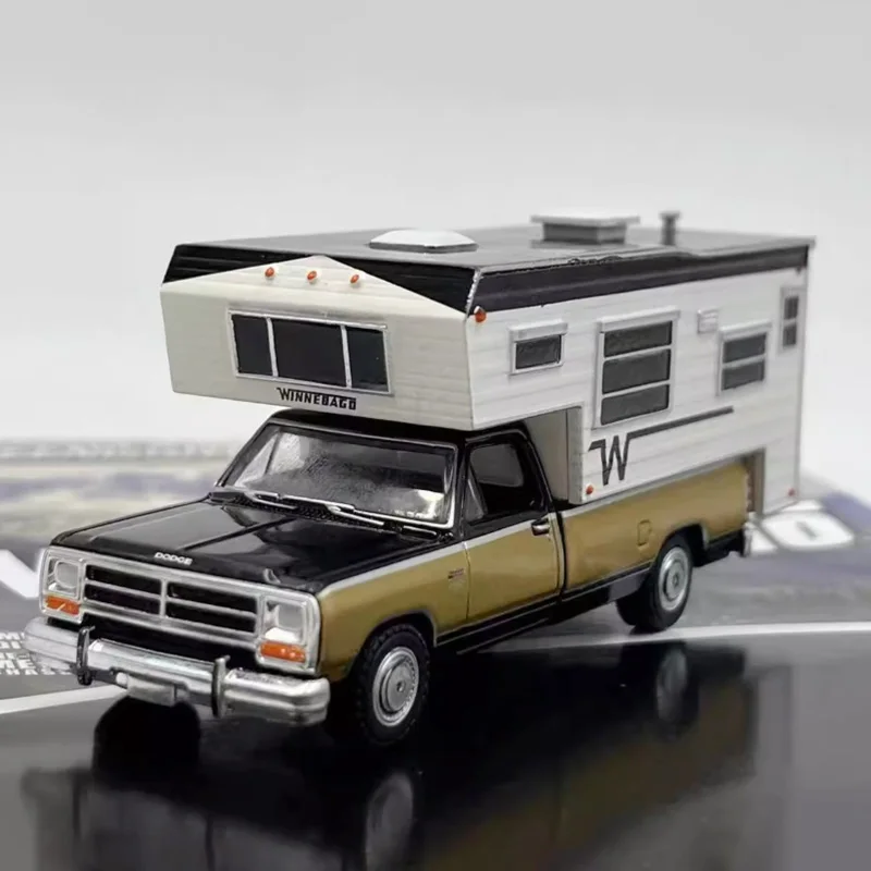 

Diecast 1:64 Scale RAM D-250 1990 Alloy Motor Home Van Model Finished Product Simulation Toy Collection Static Model