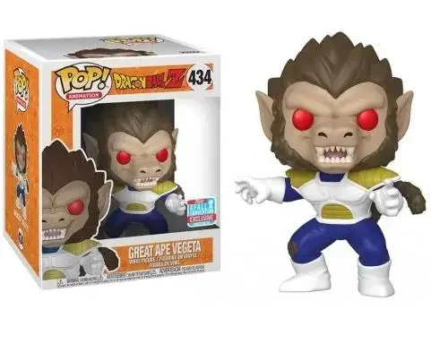 FUNKO-Figuras de Brinquedo Colecionáveis Dragons Balls Z para Crianças, Vegeta, Vegeta, Action Figures, Modelo Vinil, Presente de Aniversário, 434 #