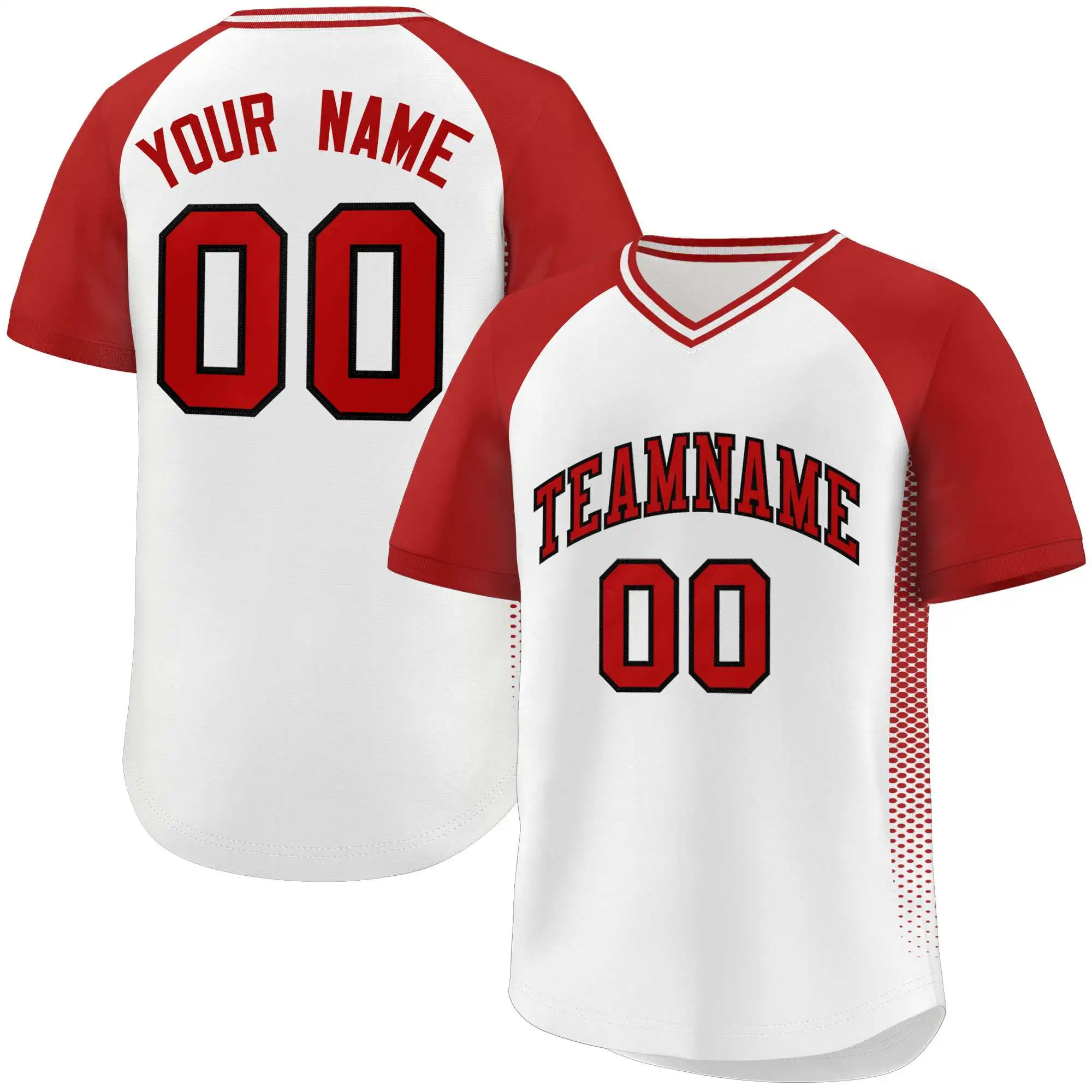 Custom Baseball Jersey Raglan Sleeve Full Sublimated s Jersey Printed Baseball T-Shirt for Men/Kids/Women Hip Hop Jersey