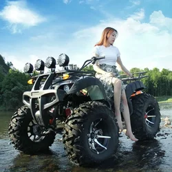 150CC Big Bull Beach Bike Four Wheel Off-road Motorcycle Adult 4WD Water-cooled Field Mountain