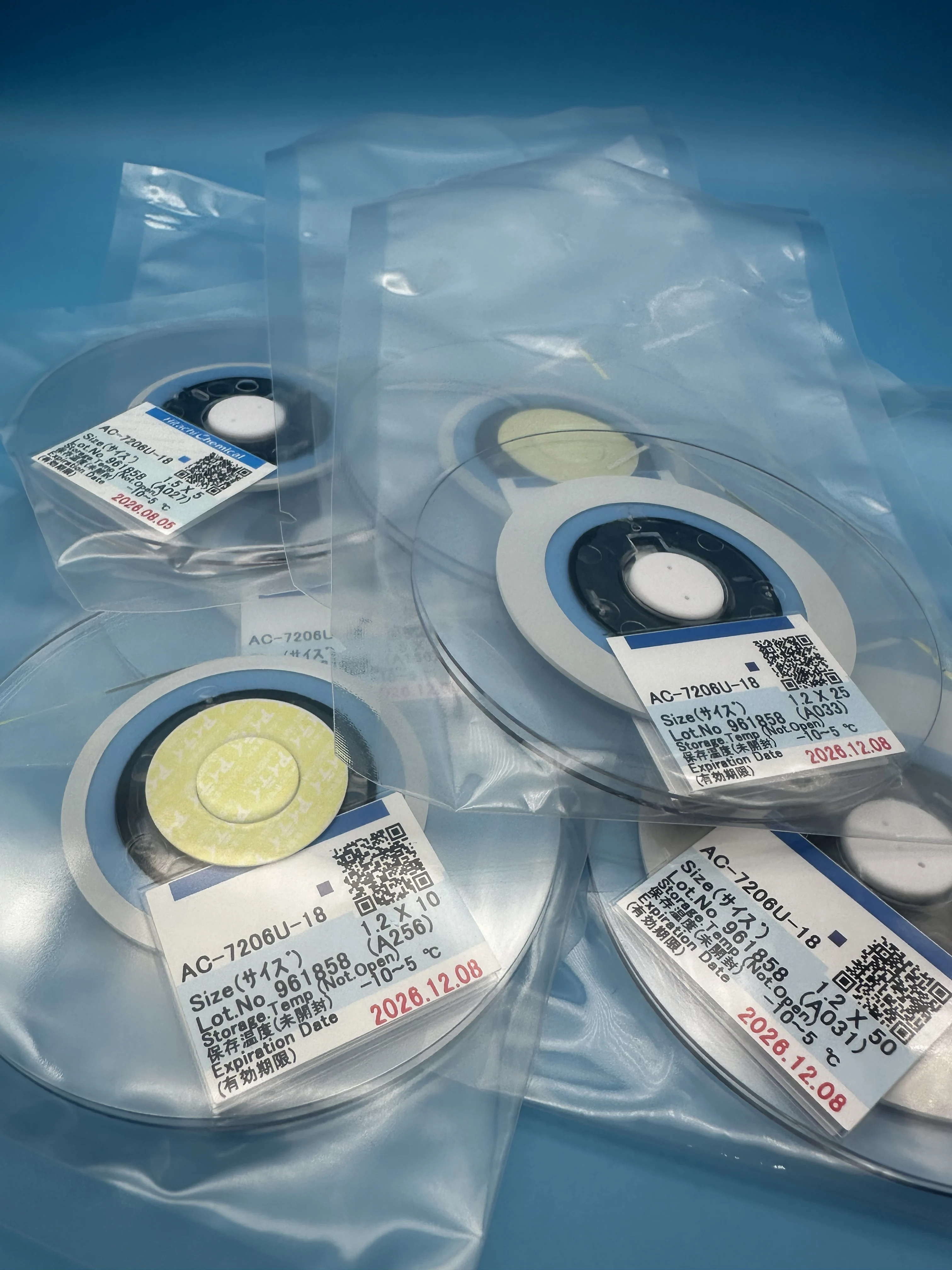 

New Date ACF AC-7206U-18 TAPE For LCD Screen Repair 1.2/1.5/2.0mm*10m/25m/50m Original Anisotropic Conductive Film