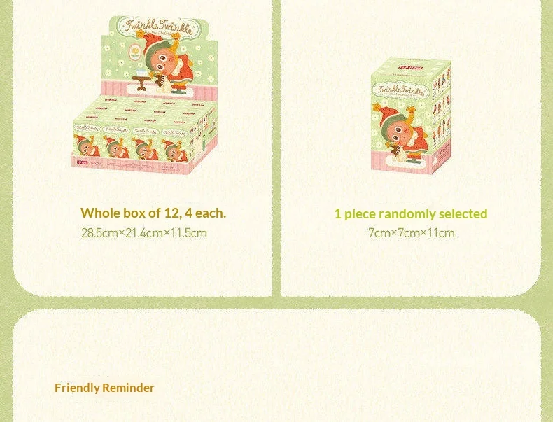 Echte POP MART Twinkle Twinkle Savor the Moment Serie Blind Box Mystery Box Niedliche Kawaii Sammelfigur Schreibtisch-Deko Geschenk – Detail 23