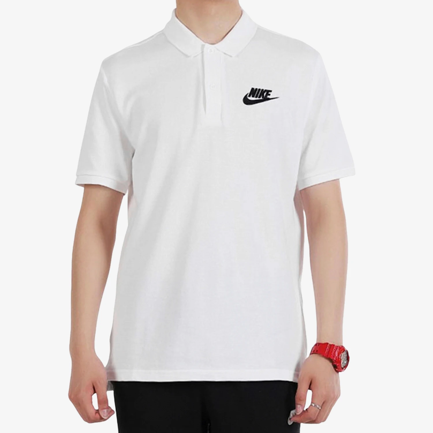 

Мужская дышащая повседневная рубашка-поло Nike, новая летняя коллекция 909747-100