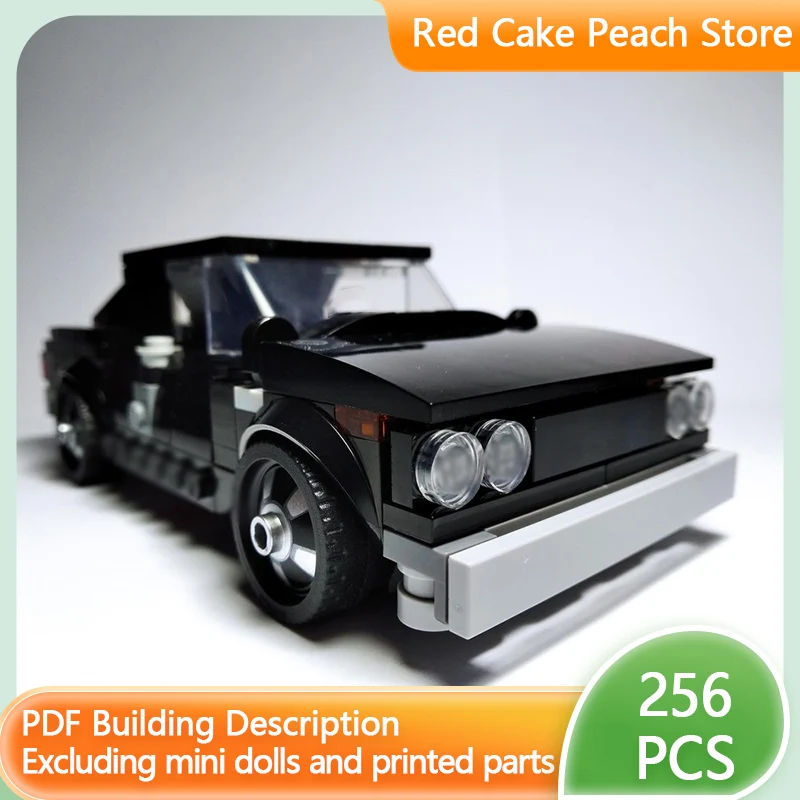 

Speed Racing Car Model MOC Building Bricks Skyline GT-R Coupe 2000 Modular Technology Children Holiday Gifts Assemble Toys Suit