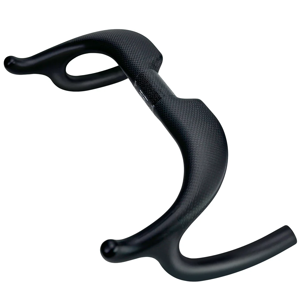 2024 BALUGOE Carbonfaser-Rennradlenker, Straßenfahrradlenker, TT-Fixie-Fahrradlenker, UD Matt, 31,8 mm, Sport, UCI – Detail 17