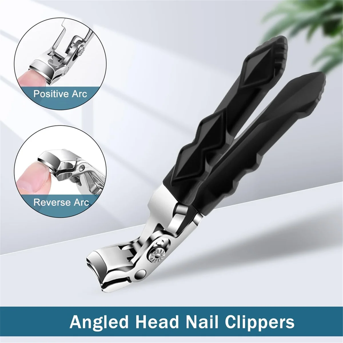Stainless Steel Nail Clipper Clipmaster Pro Nail Clippers, Nail Clippers for Seniors, Clipmaster Pro