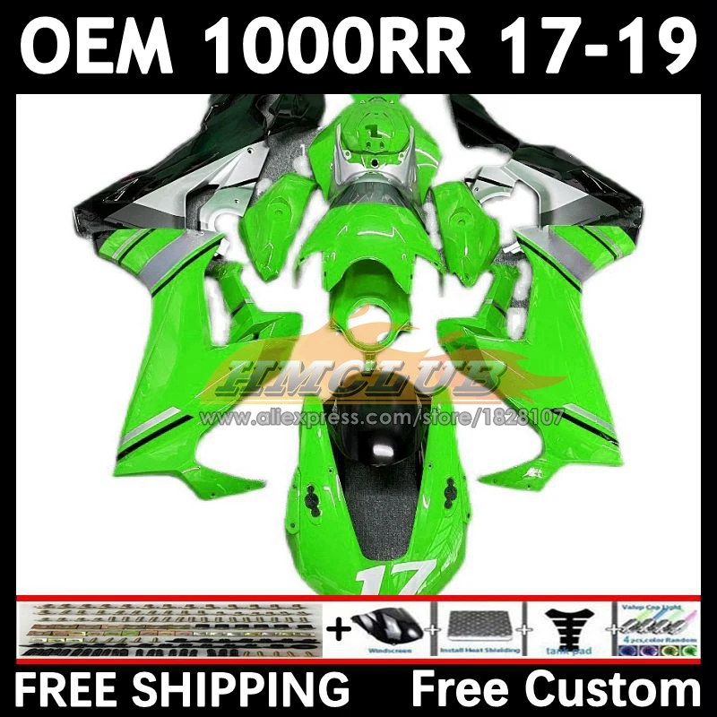 OEM Body For HONDA CBR 1000RR 1000 CBR1000 RR CC 79No.172 CBR1000RR 17 18 light green 19 1000CC 2017 2018 2019 Injection Fairing