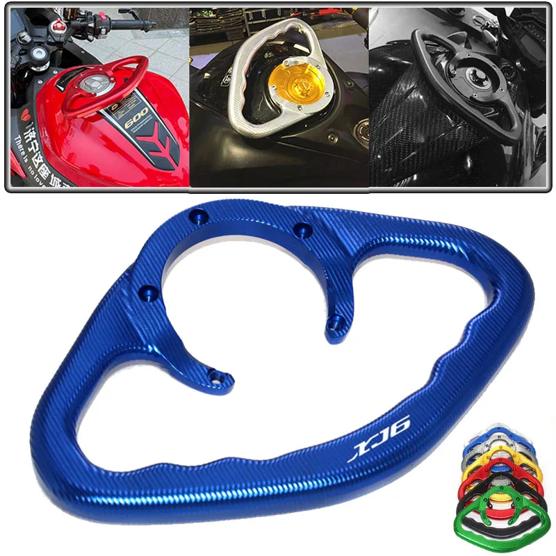 

Motorcycle Accessories Passenger Front Handgrips Tank Armrest Grab Handle Bar Hand Grip Fit For XJ6 XJ 6 XJ6N YZF600 YZF1000