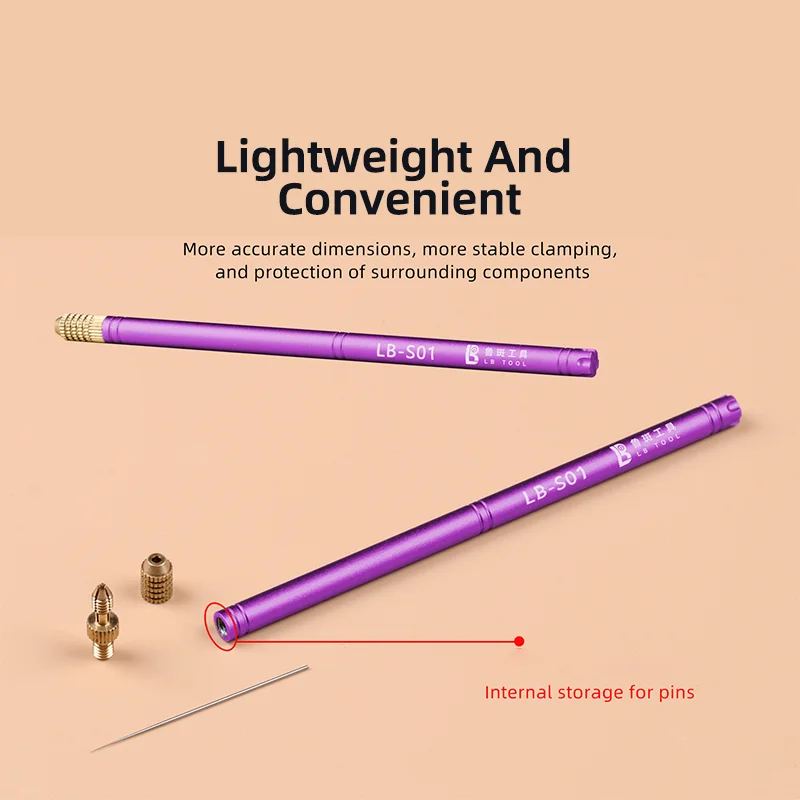 LUBAN S01 Handheld Knife Handle Multi-function Glue Remover Blade for Motherboard Chip Layering CPU IC Edge Glue Scraping Repair
