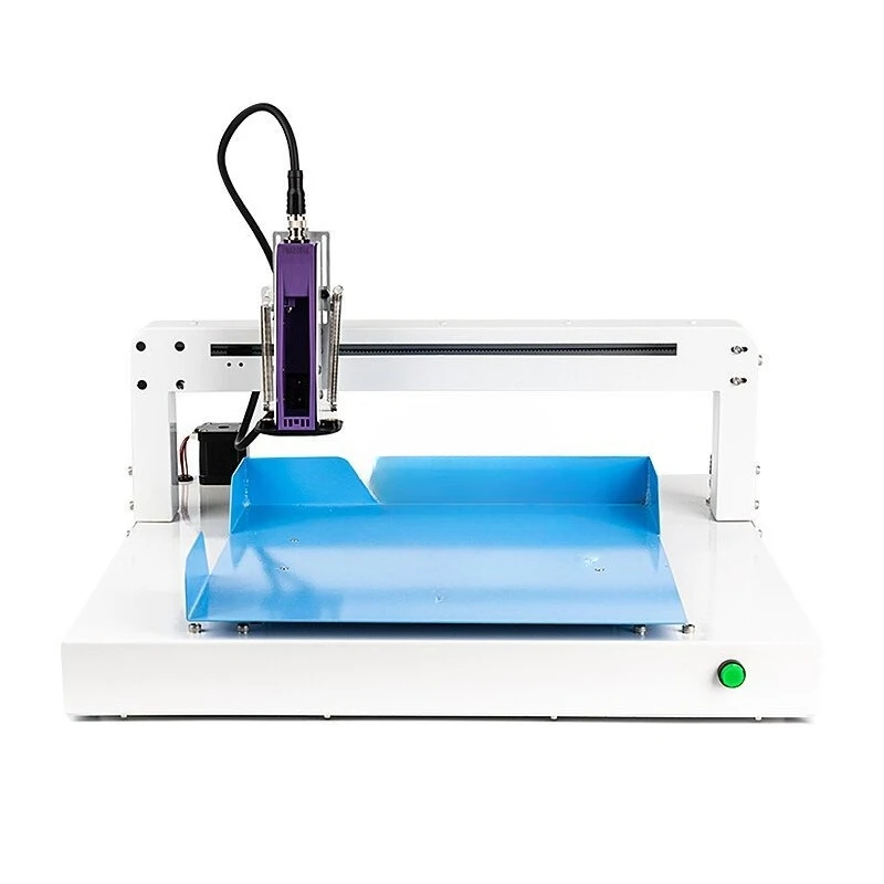 Automatic egg printer, portable desktop coder