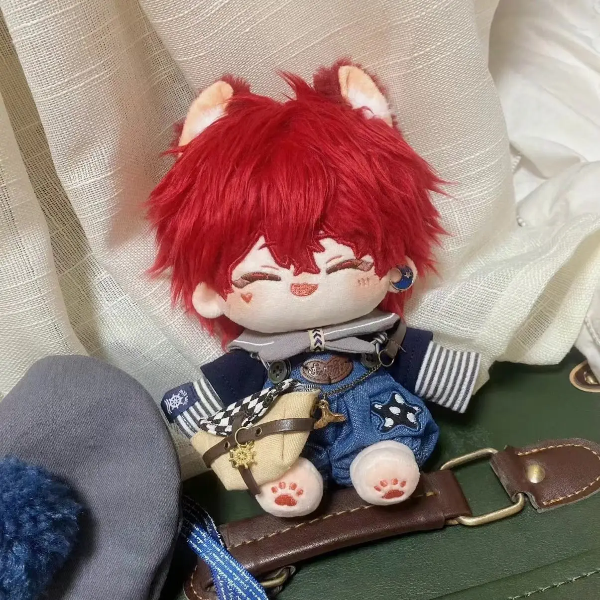 Amagi Rinne 20cm Cotton Doll Toys Animation Ensemble Stars Plush Dress-up Puppet Gift Collectible DIY Cos Figures for Kids Adult