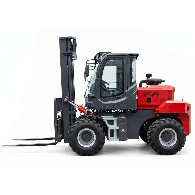 Top Grade Chinese New Multifunctional Mini Diesel Forklift Truck Factory Price Counterbalanced Warehouse Forklift view 3
