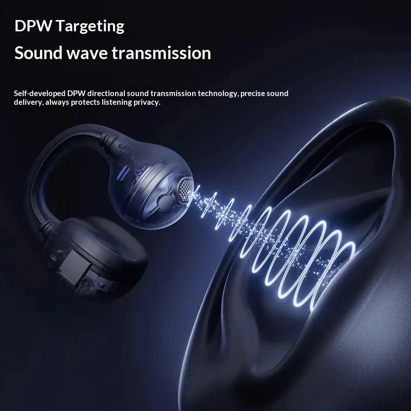 Flower HaloClip Bluetooth Ear Clip Earbuds - Noise Cancelling, Long Battery