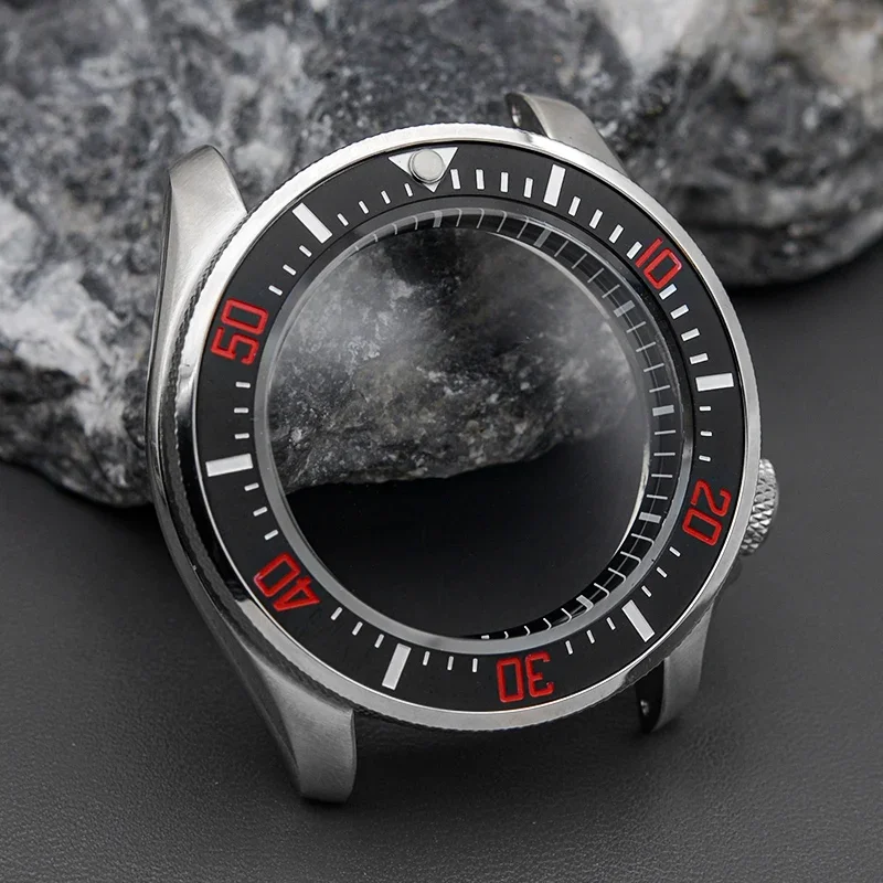 41mm SKX007 Watch Case For 22mm Strap NH35 Stainless Steel Cases For NH35 NH36 Movement Sapphire Crystal Bezel Dive Watch Parts