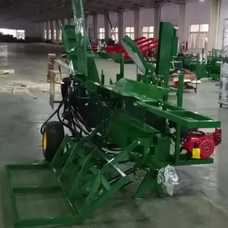 Neues Modell Fire Wood Splitter Log Processor mit 15-PS-Motor mit komplettem Zubehör