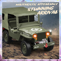 JJRC C8815 Rc Car 1941 JEEP WILLYS 2.4g 4WD RTR Crawler Climbing Scale Military Truck Offroad Vehicle Adult Toy Gift For Kids