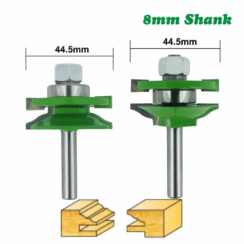 8 Handle Small Household Mortise And Tenon Cutter Door And Window Cover Milling Cutter Door Frame Mortise And Tenon Cutter