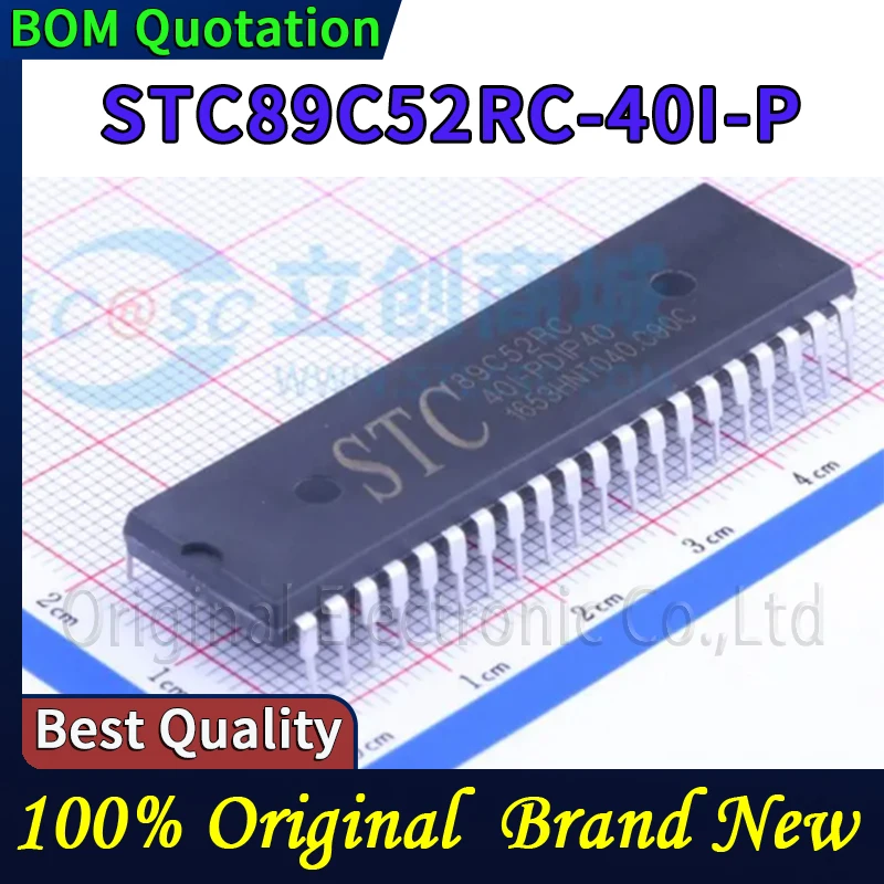 

STC89C52RC-40I-P В наличии Оригинал Высокое качество