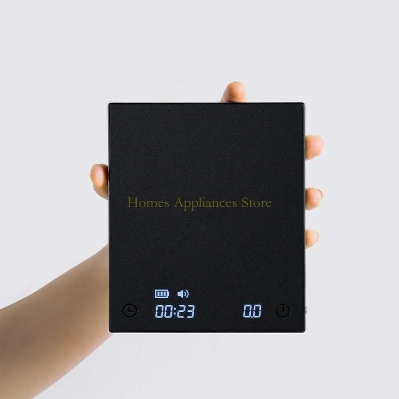 D0AB Black Mirror Basic+ su del caffè 0,1 g/2 kg digitale elettronica