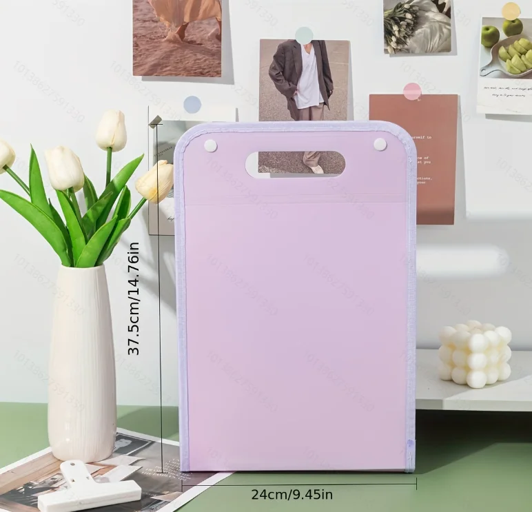 Folder Test Paper Storage Bag Accordion Bag File Bag Multi-Layer Insert Transparent A4 Test Paper Storage and Organization Artifact Paper Storage Bag Classification Large Capacity