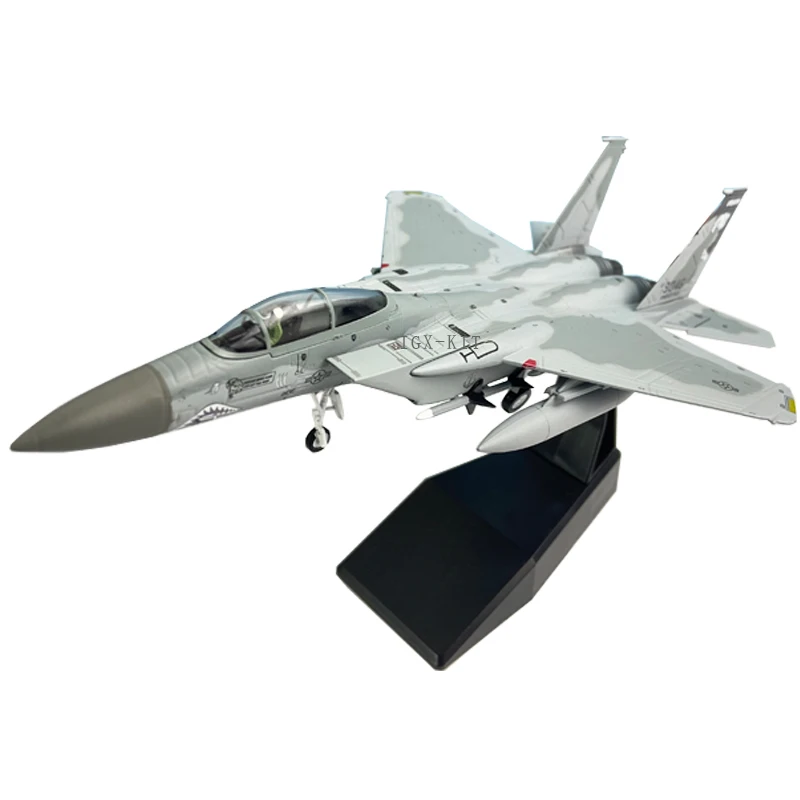 1/100 Scale US F15 F-15 Eagle Fighter Aircraft Airplane Diecast Metal Military Plane Toy Model Collection Gift