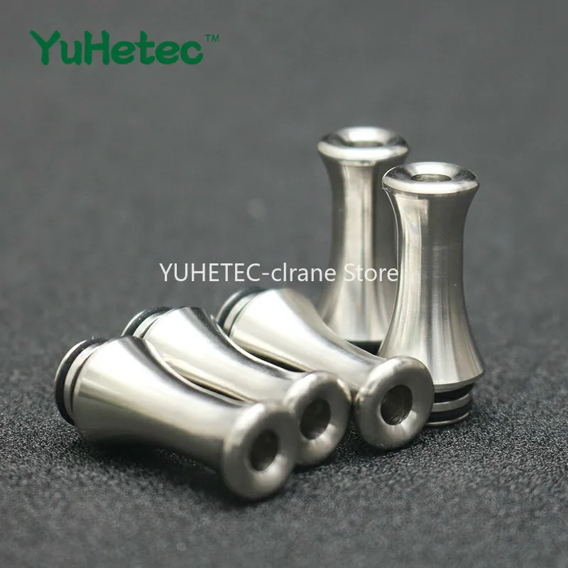 1ชิ้นปลายหยด510สแตนเลส yuhetec Nautilus 2S ปลายหยด510สำหรับ Aspire Nautilus 2ทุกถังด้าย510ปาก