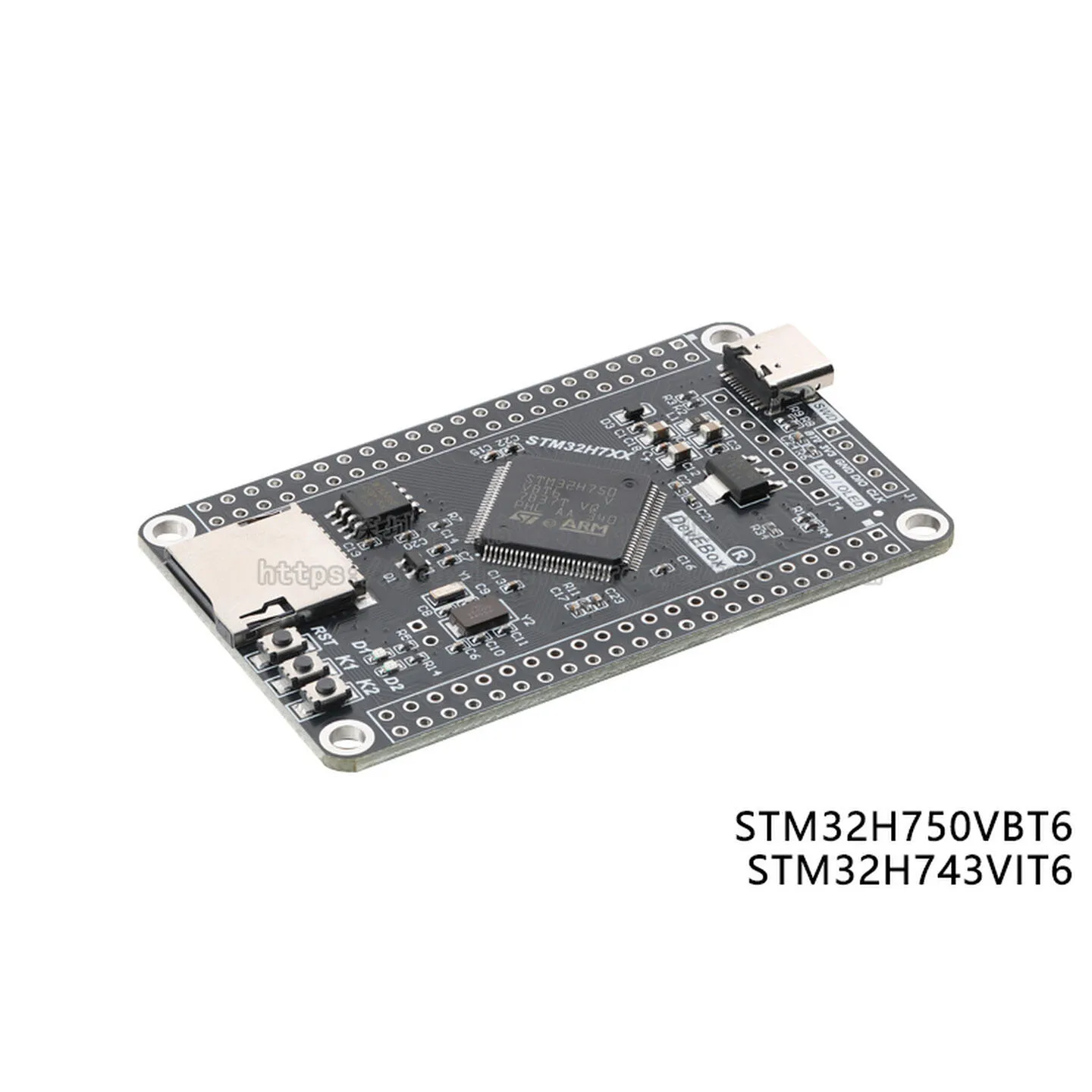 Original Genuine STM32H7 Development Board STM32H750VBT6 STM32H743VIT6 Core Board ARM Embedded Minimum System Module
