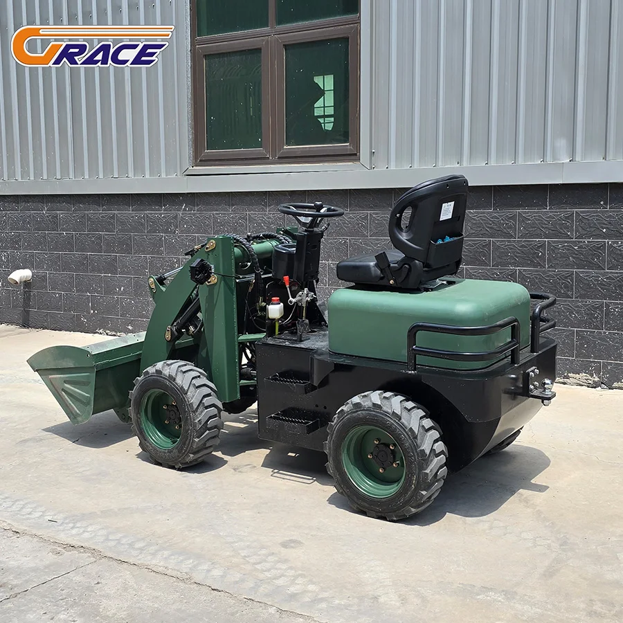

China Supplier Electronic Skid Steer Loader with Strong Boom Structure for Heavy Duty Applications