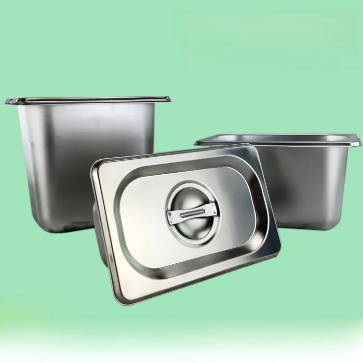 

Поднос с номером Thiened из нержавеющей стали с крышкой, витрина для острых горячих горшков, селективный поднос для овощей, номерной ящик, дробящий поднос R...