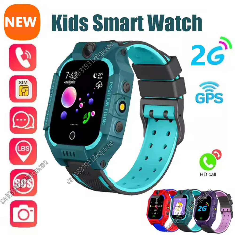 

Kid 2G Call Smart Watch SOS LBS Location Camera 2G Sim Card Call Waterproof Smart Watch For Ios Android Gift Boy Girls Wristband